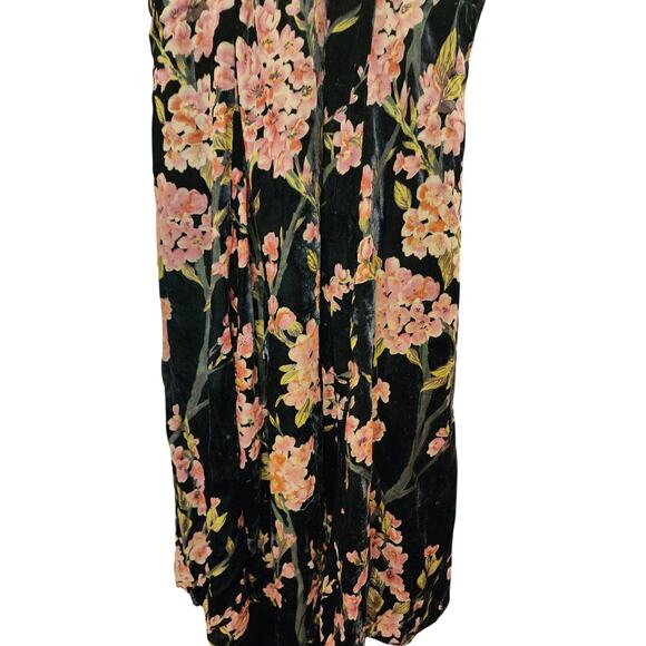 ANTHROPOLOGIE ERI + ALI KORA FLORAL BURNOUT SLIP DRESS Size 6 Sold Out EUC - Picture 7 of 8